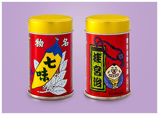 桂宮治公式キャラクターTONKUN（トンクン）缶